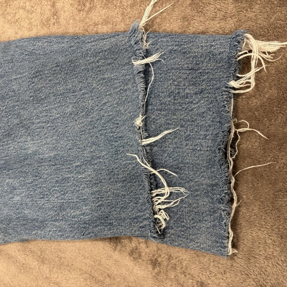 Harley Davidson Men's Jeans 42 X 30 Blue Denim Relaxed Fit Distress Straight Leg - Picture 8 of 8